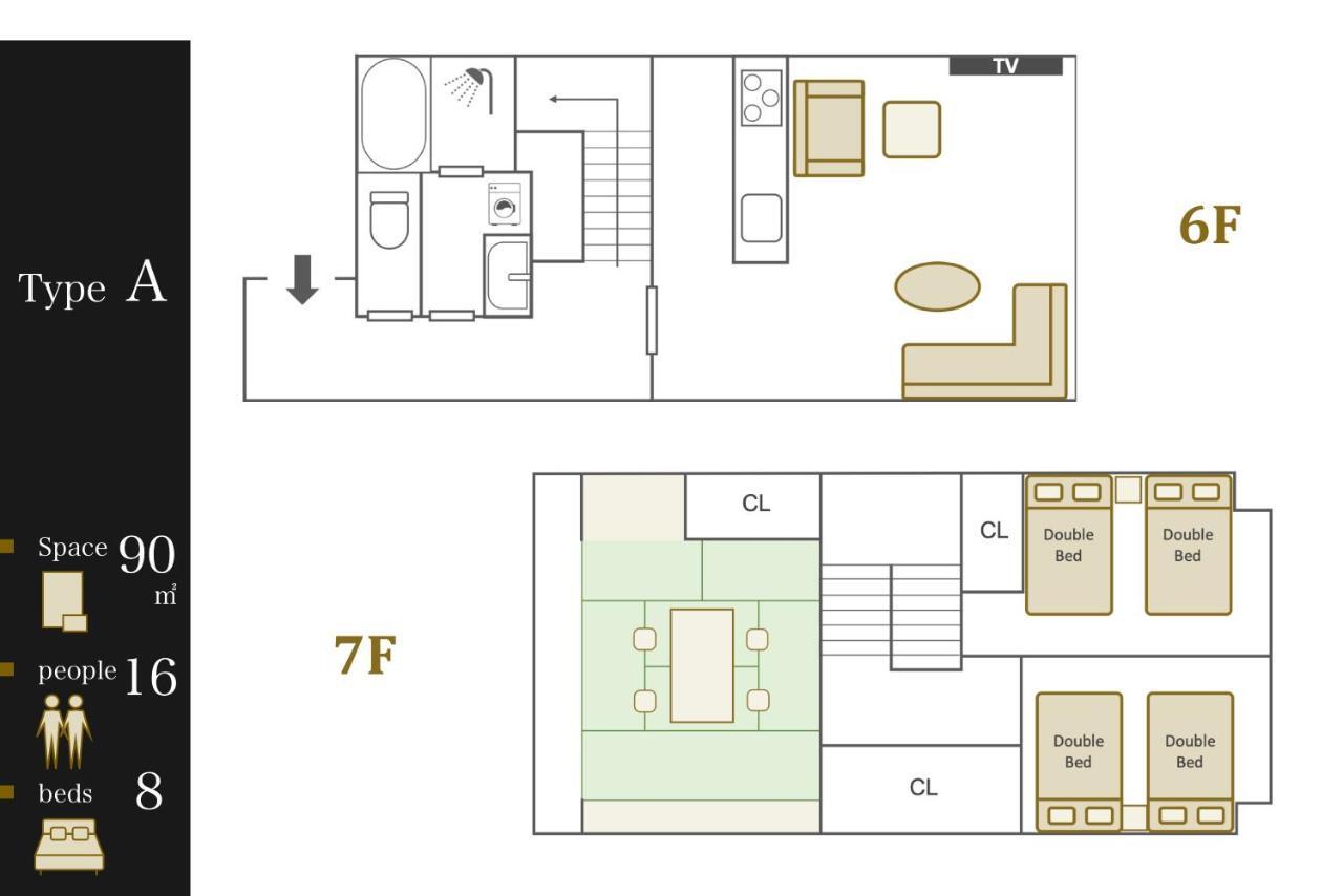 Grandouce Shinsaibashi-Higashi Apartment Osaka Exterior photo
